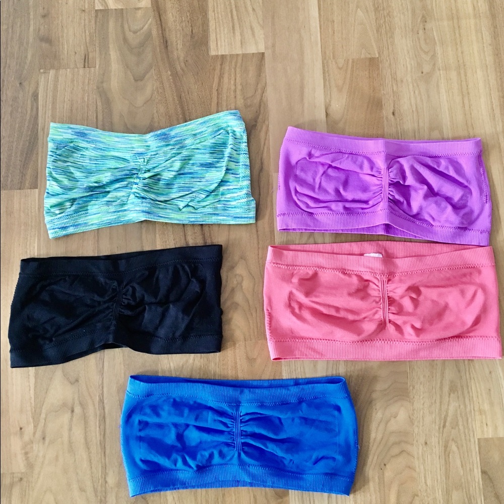 5 bundle package of bandeaus